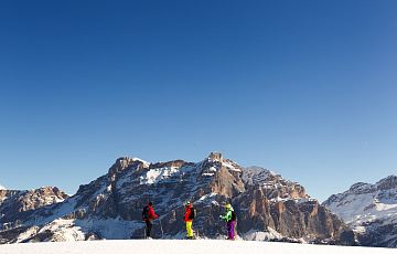 Ski tour with wonderful views Alta Badia Dolomites